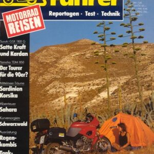 Tourenfahrer 5/1991 – Suzuki GSX 1100 G mit 74 kW (100 PS) im Tourentest, Yamaha TDM 850 mit 57 kW (77 PS) im Tourentest