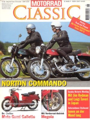 Motorrad Classic 05/1996 – Norton Commando; Megola; IFA RT 125
