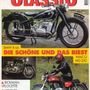 MOTORRAD CLASSIC 5/1999 – Restaurierung einer BMW R 51/2; O.D. (Ostner Dresden); Kreidler Mustang Cross, NSU Fox, Alpenfahrt 1949