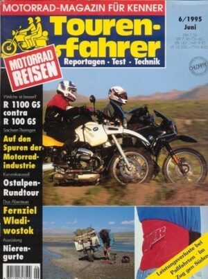 Tourenfahrer 6/1995 – BMW R 100 GS Paris-Dakar mit 44 kW (60 PS) im Vergleichstest, BMW R 1100 GS mit 59 kW (80 PS) im Vergleichstest