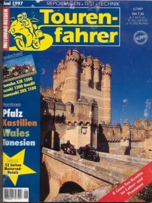 Tourenfahrer 6/1997 – Kawasaki ZRX 1100 mit 72 kW (98 PS) im Vergleichstest, Suzuki GSF 1200 SA Bandit mit 72 kW (98 PS) im Vergleichstest