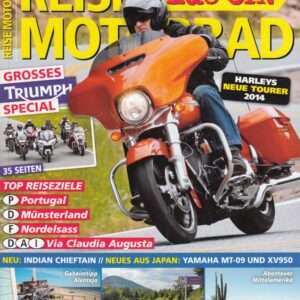 REISE MOTORRAD ride on! 6/2013 – Triumph Bonneville T100 mit 50 kW (68 PS) im Test, Triumph Thunderbird mit 63 kW (85 PS) im Test