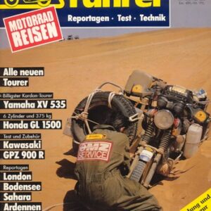 Tourenfahrer 6/1988 – Honda GL 1500 Gold Wing mit 74 kW (100 PS) im Touren-Test, Yamaha XV 535 Virago mit 34 kW (46 PS) im Touren-Test
