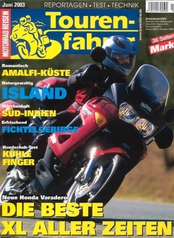Tourenfahrer 6/2003 – Honda XL 1000 V Varadero; Aprilia Caponord Rally Raid