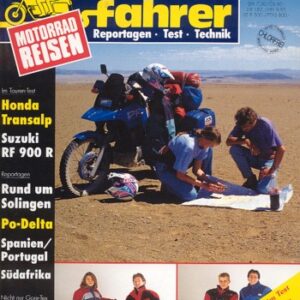 Tourenfahrer 6/1994 – Honda XL 600 V Transalp mit 37 kW (50 PS) im Tourentest, Suzuki RF 900 R mit 72 kW (98 PS) im Tourentest