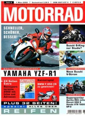 06_87.jpg MOTORRAD 6/2002 –Fahrbericht Yamaha YZF-R1; Top-Test Kawasaki ZX-6R Ninja