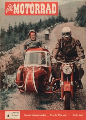 das MOTORRAD 6/1955 – Vorstellung Triumph Contessa