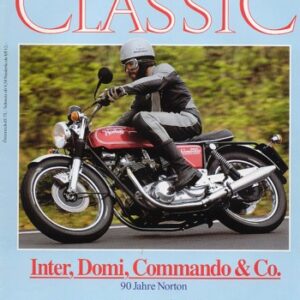 MOTORRAD CLASSIC 6/1992 – Norton, Inter Domi Commando & Co., 90 Jahre; Bianchi "Bianchina"; Danuvia 125 Cross, ein Oldtimer wird vorgestellt