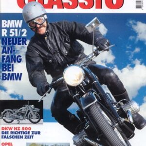 MOTORRAD CLASSIC 6/2000 – BMW R 51/2, war nicht nur 1950 ein Traum; Heinkel Tourist 103 A-2, groß, schlank, schnittig