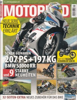 MOTORRAD 07/2019 – BMW S 1000 RR, Triumph Scrambler 1200 XE, KTM 790 Adventure