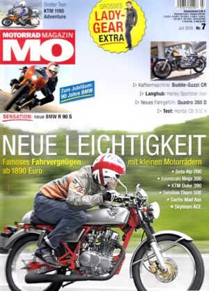 MO 7/2013 – Test KTM 1190 Adventure; KTM 390 Duke; Kawasaki Ninja 300