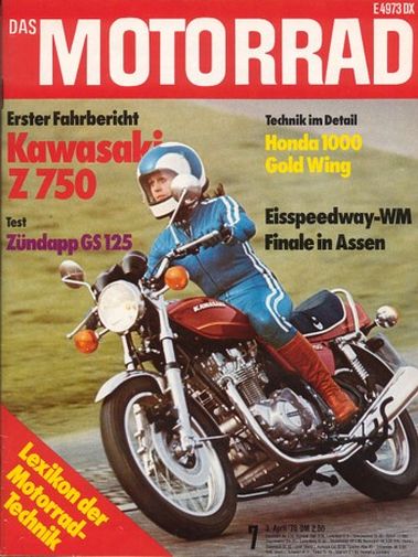 07_108.jpg DAS MOTORRAD 7/1976 – Test Kawasaki Z 750; Test Zündapp GS 125