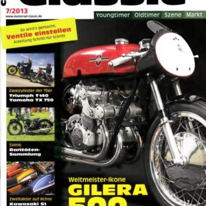 MOTORRAD CLASSIC 7/2013 – Triumph Bonneville 750, ein Siebzigerjahre-Twin; Yamaha TX 750, ein Siebzigerjahre-Twin; MV Agusta 125 S, ein Eigenbau