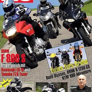 MO 7/2006 – Vergleich BMW F 800 S vs. Kawasaki ER-6f vs. Yamaha FZ6 Fazer