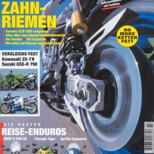 MO 7/2001 – Test Triumph Daytona 955i; BMW R 1150 GS im Vergleich