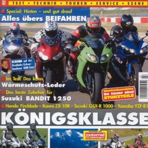 MOTORRAD NEWS 7/2008 – Motorrad Tour Fränkische Schweiz und Fränkische Seen; Motorradreise vom Mont Blanc nach Monaco; Motorrad Wochenendtour in der Mecklenburgischen Seenplatte