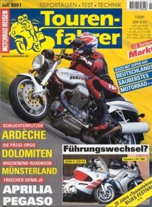 Tourenfahrer 7/2001 – BMW K 1200 RS vs. Yamaha FJR 1300