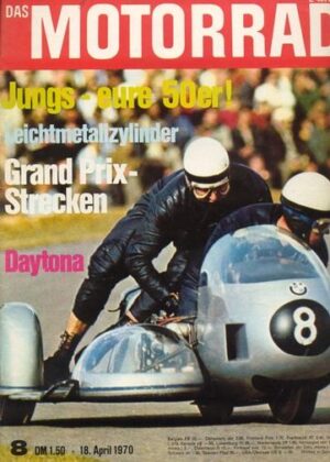 DAS MOTORRAD 8/1970 – Maico MD 50, eine 50er; Kreidler Florett RS, eine 50er