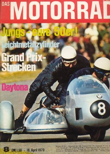 DAS MOTORRAD 8/1970 – Maico MD 50, eine 50er; Kreidler Florett RS, eine 50er
