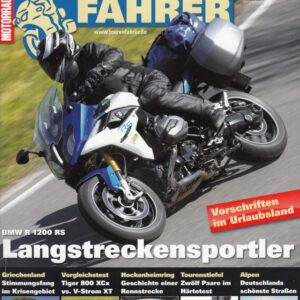 TOURENFAHRER 8/2015 – Suzuki V-Strom 650 XT mit 51 kW (69 PS) im Vergleichstest, Triumph Tiger 800 XCx mit 70 kW (95 PS) im Vergleichstest
