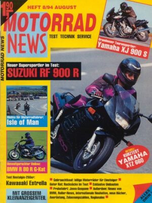 08_47.jpg MOTORRAD NEWS 8/1994 – Yamaha XJ 900 S Diversion mit 66 kW (89,4 PS) Vorstellung; Suzuki RF 900 R mit 72 kW (98 PS) Test & Technik