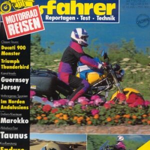 Tourenfahrer 8/1995 – Ducati Monster 900 mit 56 kW (73 PS) als Reise-Motorrad, Triumph Thunderbird 900 mit 52 kW (70 PS) als Reise-Motorrad