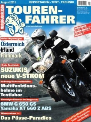 Tourenfahrer 8/2011 – BMW G 650 GS vs. Yamaha Ténéré; Suzuki V-Strom 650