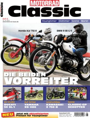 Motorrad Classic 08/2012 – BMW R 80 G/S; Honda XLV 750 R; Yamaha XS 1100