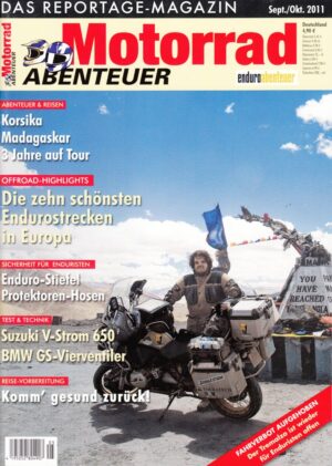Motorrad ABENTEUER 9/10 2011 – Test Suzuki V-Strom 650 ABS; Vergleich BMW R 1100 GS; Vergleich BMW R 1200 GS; Test KTM 450 Rally