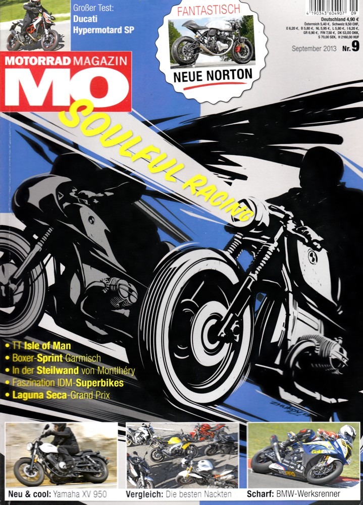 Titelbild: MO 9/2013 – Ducati Streetfighter 848 im Vergleich