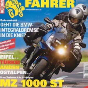 TOURENFAHRER 9/2005 – MZ 1000 ST mit 83 kW (113 PS) als Reise-Motorrad, Kawasaki ER-6n mit 53 kW (72 PS) Probefahrt