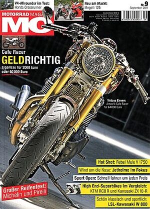 MO 9/2011 – Test Honda Crossrunner; Vergleich Kawasaki ZX-10R vs. KTM RC8 R