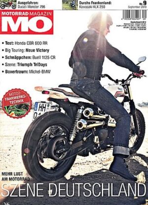 MO 9/2010 – Ducati Monster 796; Honda CBR 600 RR; Victory Cross Roads / Cross Country