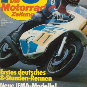 PS 9/1976 – Velocette, die ersten käuflichen Rennmaschinen, Honda XL 250 K3 mit 14,7 kW (20 PS) im Test