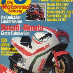 PS 9/1985 – Honda CBX 750 F mit 67 kW (91 PS) im Vergleichstest, Honda VF 750 F mit 66 kW (90 PS) im Vergleichstest