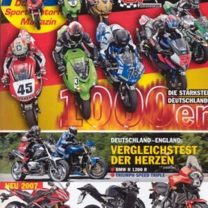 PS 9/2006 – BMW R 1200 R mit 80 kW (109 PS) im Vergleichstest, Triumph Speed Triple 1050 mit 96 kW (130 PS) im Vergleichstest