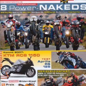 MOTORRAD 9/2006 – Top-Test Suzuki GSX-R 750; BMW K 1200 R im Vergleich