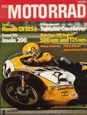 DAS MOTORRAD 9/1976 – Test Honda CB 125 J; Yamaha TZ 250 / 350, eine Weltmeister-Replica