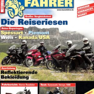 TOURENFAHRER 9/2012 – BMW K 1600 GT mit 118 kW (160 PS) im Touren-Test, Honda Pan European mit 93 kW (126 PS) im Touren-Test