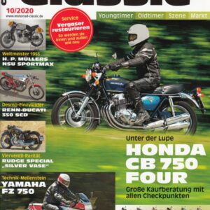 Motorrad Classic 10/2020 – Honda CB 750 Four, Yamaha FZ 750, Suzuki RG 500