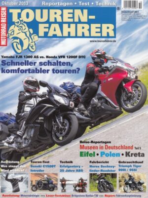 10_102.jpg TOURENFAHRER 10/2013 – Suzuki Intruder C 1500 T mit 58 kW (79 PS) Test & Technik, Honda VFR 1200 F DCT mit 127 kW (173 PS) im Vergleichstest