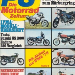 PS 10/1978 – Honda XL 250 S mit 12,5 kW (17 PS) im Vergleichstest, Kawasaki KL 250 mit 12,5 kW (17 PS) im Vergleichstest