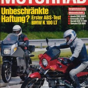 MOTORRAD 10/1988 – Honda NTV 650 Revere; Test BMW K 100 LT; Aprilia Tuareg 600 Wind