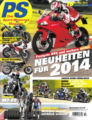 PS 10/2013 – BMW R 1200 GS mit 92 kW (125 PS) im Vergleichstest