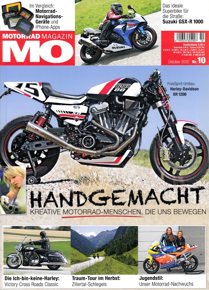 Titelbild: MO 10/2012 – Test Suzuki GSX-R 1000; Test BMW C 600 Sport