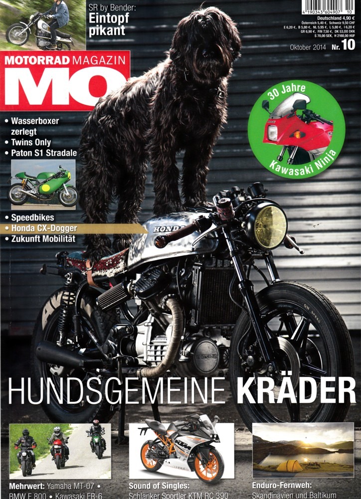 Titelbild: MO 10/2014 – BMW F 800 R vs. Kawasaki ER-6n vs. Yamaha MT-07