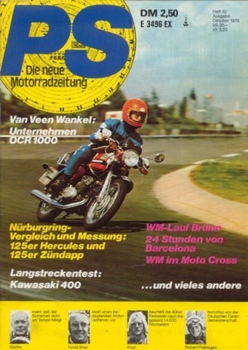 PS 10/1975 – Hercules K 125 S mit 12,5 kW (17 PS) im Vergleichstest, Zündapp KS 125 Sport mit 12,5 kW (17 PS) im Vergleichstest