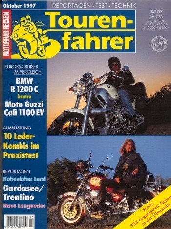 Tourenfahrer 10/1997 – BMW R 1200 C vs. Moto Guzzi California EV