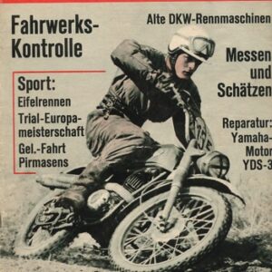 das MOTORRAD 10/1967 – DKW-Gespanne; Yamaha YDS-3, Reparaturarbeiten am Motor