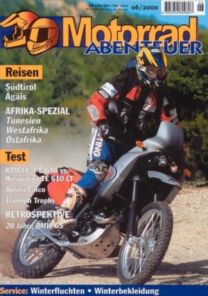 Motorrad Abenteuer 06/2000 – KTM LC4-E 640 vs. Husqvarna TE 610 LT